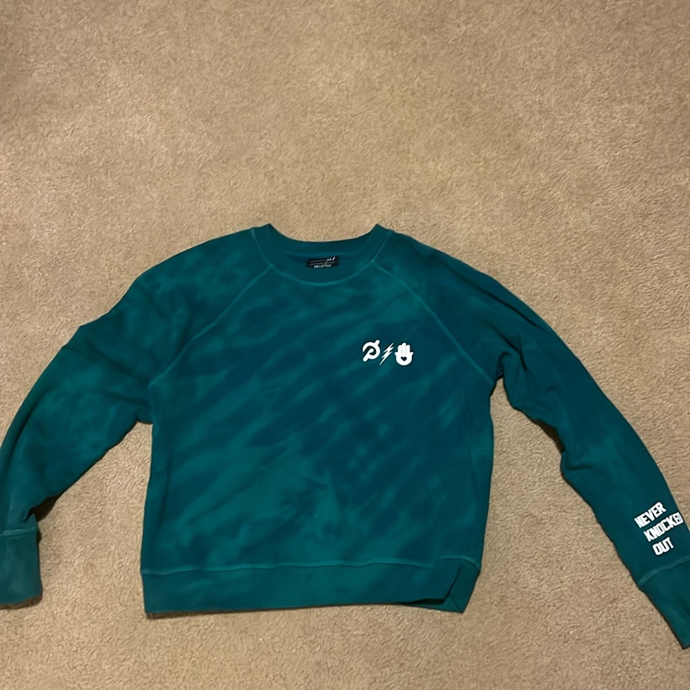 Peloton x Spiritual Gangster small sweatshirt in EUC